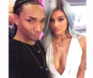 The man and his muse: Tokyo Stylez and Kylie Jenner.